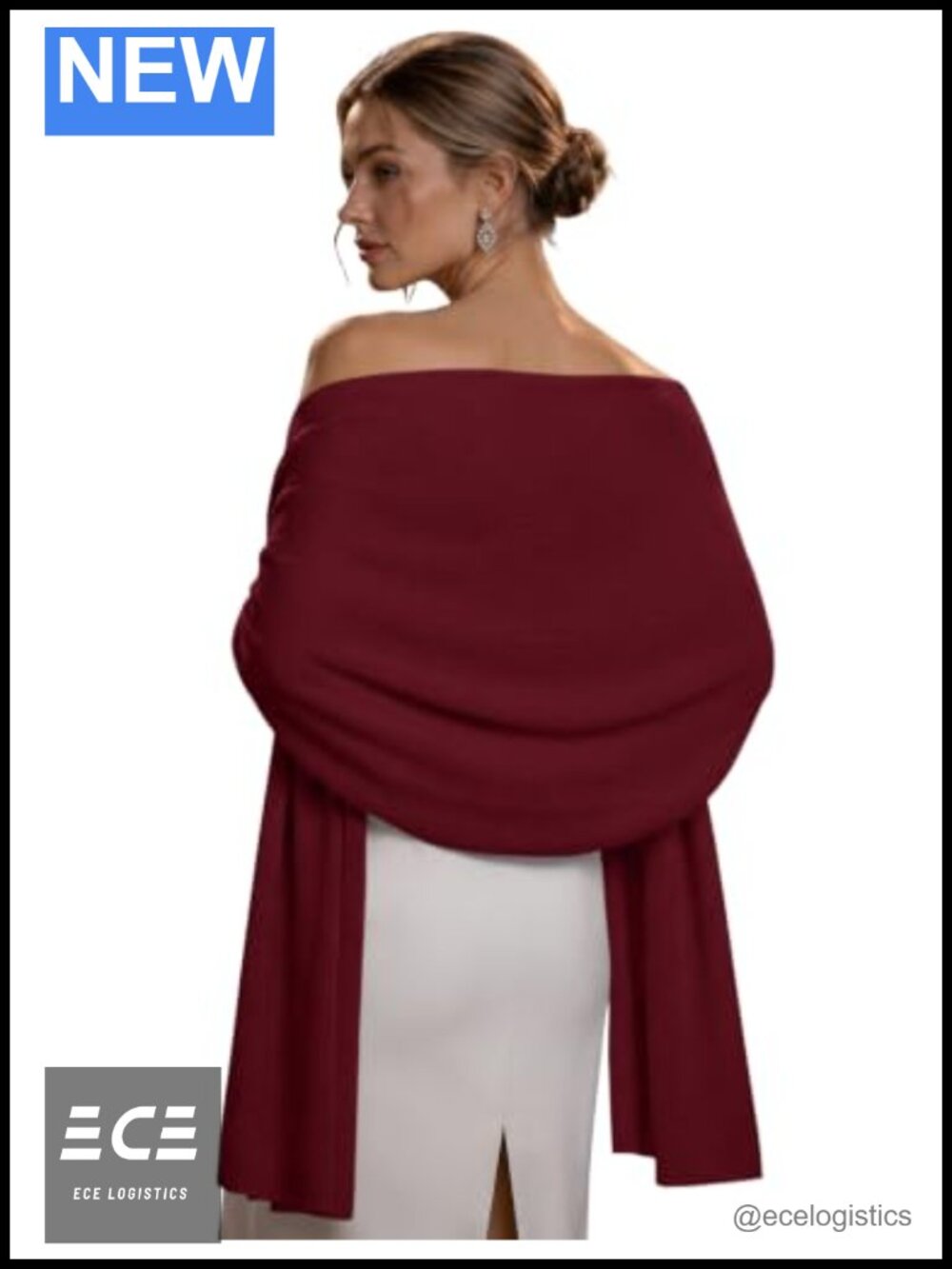 Wool Blend Pashmina Wrap Shawl Women Dressy Fall 2026